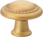 Gliderite 1-1/4 In. Dia Satin Gold Round Beaded Cabinet Knob (8 Pack). Fixed Price $12.75.