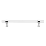 Gliderite 6-1/4" Clear Acrylic Cabinet Pull Polished Chrome 4718-160-PC-1. Fixed Price $6.99.