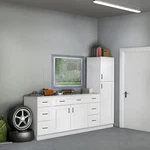Brookings Sink Base Wood Cabinet White 36-INCH By 24-INCH 34.5-INCH. Fixed Price $460.68.