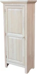 Solid Parawood Jelly Cabinet - 22.8"W Kitchen Pantry Storage, Easy Assembly. Fixed Price $428.99.