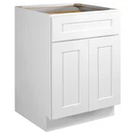 Design House 613166 White Brookings 34.5" X 24" Double Door Base Cabinet. Fixed Price $548.33.
