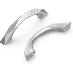 10 Pack Solid Core Kitchen Cabinet Pulls, 3 Chrome, Luxury Handles. Fixed Price $12.97.
