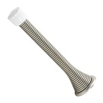 3-3/4" Flexi Spring Heavy Duty Wall Door Stop Bumper Brushed Nickel ROKDS2BN. Fixed Price $9.79.