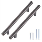 20 Pack Rubbed Bronze Solid Cabinet Handles Drawer Pulls, 5" Hole Centers. Fixed Price $38.00.