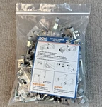 40-PACK Rok Hardware SCD103 Soft Close Damper W/screws For Cabinet Doors Nickel. Fixed Price $90.00.