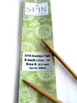Chiaogoo Spin Inch (13 Cm) Bamboo Ic Tips - Knitting Needles Mpn 2505. Fixed Price $15.50.