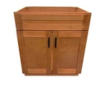 30" New Maple Shaker Single-sink Bathroom Vanity Base Cabinet X 21". Fixed Price $179.99.