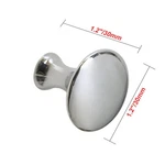 Utopia Alley Charlton Cabinet Ring Pull - Polished Chrome Metal Knobs 1.2". Fixed Price $7.31.
