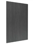 Carbon Marine Slab Style Wall Kitchen Cabinet End Panel 42"W X 12"H Black. Fixed Price $5.99.