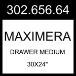 Ikea Maximera Drawer Medium White 30X24" 302.656.64. Fixed Price $205.99.
