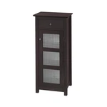 Elegant Home Fashions Wooden Bathroom Floor Storage Cabinet With Drawer Brown. Fixed Price $119.99.