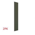 Hampton Bay Avondale 30IN Wall Cabinet Flush End Panel Fern Green 11.25IN. Fixed Price $19.99.