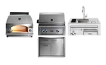 Lynx Professional 30" Grill, Access Door, Cocktail Station And Napoli Oven. Fixed Price $16916.00.