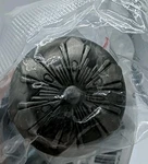 10 Pk. Gliderite 1-1/8" Dia Round Snowflake Cabinet Knob Satin Pewter 87420-P-1. Fixed Price $44.94.