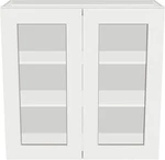 White Shaker Rta Cabinet.solid Wood,wall Glass Kitchen.cabinets-forsale.com. Fixed Price $385.00.