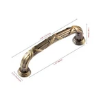 Utopia Alley Cabinet Pull 3.75 In. Center Antique Brass -10 Pack. Fixed Price $12.38.