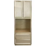 8' Single Oven Kitchen Cabinet Unfinished Poplar Shaker Style 33". Fixed Price $506.16.