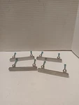 Set Of Solid Steel Handle Kitchen Cabinet Pulls. 4" With 3"CENTER. Fixed Price $12.99.