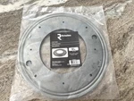 Richelieu New 500# Capacity 12" Zinc Metal Lazy Susan Base. Fixed Price $14.95.