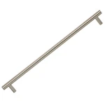 13-1/4" Length Euro Style Brushed Nickel Handle 11-3/4" (298MM) Hole Centers. Fixed Price $44.16.