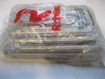 10 Pack Rok Bar Pull Brushed Nickel 4-1/4" Hole Center Finish. Fixed Price $32.49.