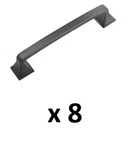 *8* Utopia Alley Brax Cabinet 5" Center-to-center Oil Rubbed Bronze Drawer Pull. Fixed Price $39.99.