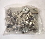 Lot Of 10 Rok Hardware Overlay Concealed Screw Cabinet Door Hinges 1/2". Fixed Price $20.14.