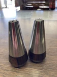 H1 A&b Danish Wood Designer 3" Salt And Pepper Shaker Set 1960'S Vintage. Fixed Price $19.99.