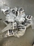 10 Gliderite 1-1/4" Domed Convex Square Cabinet Knob Brushed Pewter 5740-BP-1. Fixed Price $25.00.