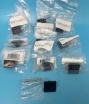 *10-PACK* Gliderite 1-1/4" Square Pyramid Cabinet Knob Matte Black 5207-MB-1. Fixed Price $19.99.