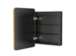 Homeibro 24 In. X 30 Gold Bathroom Medicine Cabinett With Mirror. Fixed Price $150.00.