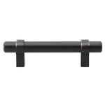 Gliderite 3" Solid Steel Euro Bar Cabinet Pull Oil Rubbed Bronze 4005-76-ORB-1. Fixed Price $5.99.