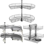 36" Left/right Blind Corner Kitchen Cabinet Organizer Pull Out. Fixed Price $97.84.