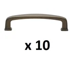*10* Gliderite 3-3/4 In. Center-to-center Antique Brass Deco Cabinet Pulls. Fixed Price $17.99.