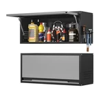 Wall Hanging Garage Cabinet Metal Kitchen Tool Storage Shelf Organizer Medicine. Fixed Price $59.99.