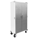 Seville Classics Ultrahd 2-DOOR Rolling Storage Cabinet, 36" W X 18" 72". Fixed Price $369.99.