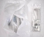 Lot Of 10 Gliderite 5" Solid Square Slim Bar Pulls Satin Nickel Finish. Fixed Price $30.99.