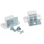Hardware Heavy Duty 15 Lb High Magnetic Catch, White / Nickel ROKMC1. Fixed Price $18.76.