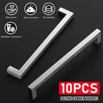 10 Pack Brushed Nickel Kitchen Cabinet Drawer Handles Bar Pulls Stainless Steel. Fixed Price $14.05.