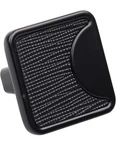 Gliderite 1-1/4IN Square Embossed Leather Cabinet Knob Matte Black 4-PACK New. Fixed Price $8.00.