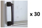 *30* Gliderite In. Center-to-center Oil Rubbed Bronze Deco Base Cabinet Pulls. Fixed Price $39.99.