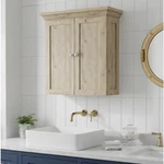 Teamson Home Stratford 22.24" X 7.99" W Bathroom Storage Cabinet Light Oak. Fixed Price $99.99.