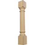 Ekena Millwork COL05X05X35RICH Richmond Fluted Cabinet Column Top Block 6. Fixed Price $184.68.