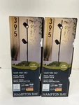 2PK Hampton Bay Low Voltage Black Led Outdoor Spotlight Adjustable Cct. Fixed Price $36.99.