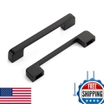 Home Edit Black Cabinet Pulls 5 Inch Hole Spacing Wide Base Kitchen Hand. Fixed Price $97.35.
