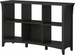 Bush Furniture Salinas Vintage Black Office Storage With Open Shelving, 6 Cube. Fixed Price $241.99.