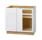 Hampton Bay Avondale 36" Blind Corner Base Cabinet Alpine White Rta Plywood. Fixed Price $164.99.