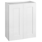 Design House 561720 White Brookings 24"W X 30"H Double Door Wall Cabinet. Fixed Price $586.28.