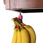 Banana Bungee The Original Hanger Under Cabinet Hook Cabi.... Fixed Price $23.78.