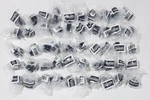Gliderite 1-1/4 In. Matte Black Domed Convex Square Knob (5-10PKS) 5740-MB-10. Fixed Price $88.55.